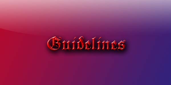 The Guidelines